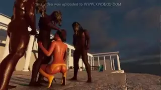 مصر القديمة من العالم السفلي الإله أنوبيس وقحة