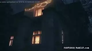 عائلة ضارة عشية عيد الميلاد العربدة دعابة