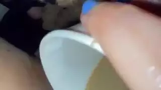 حليبي لاتيه القهوة & تويكس الشوكولاته في بلدي عذراء الوردي ضيق غريب الغذاء صنم طويل & بي بي سي الولايات المتحدة الأمريكية