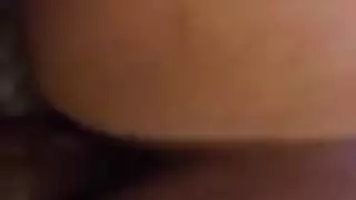 الحمار حتى سمين كان عليها أن تضربها من الخلف