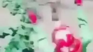 امرأة تحلق مع تعليق باللغة العربية
