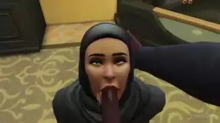 (قصة سيمز) سرقة قصر ملكة عربية