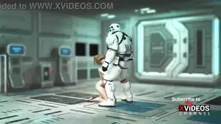 الجنس الأجنبي ثلاثي الأبعاد: الملاعين العاصفة الكبيرة المحمولة حلق كس من الأسير الساخن في الإباحية الخيال العلمي